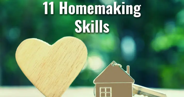 11 Homemaking Skills Everyone Should know